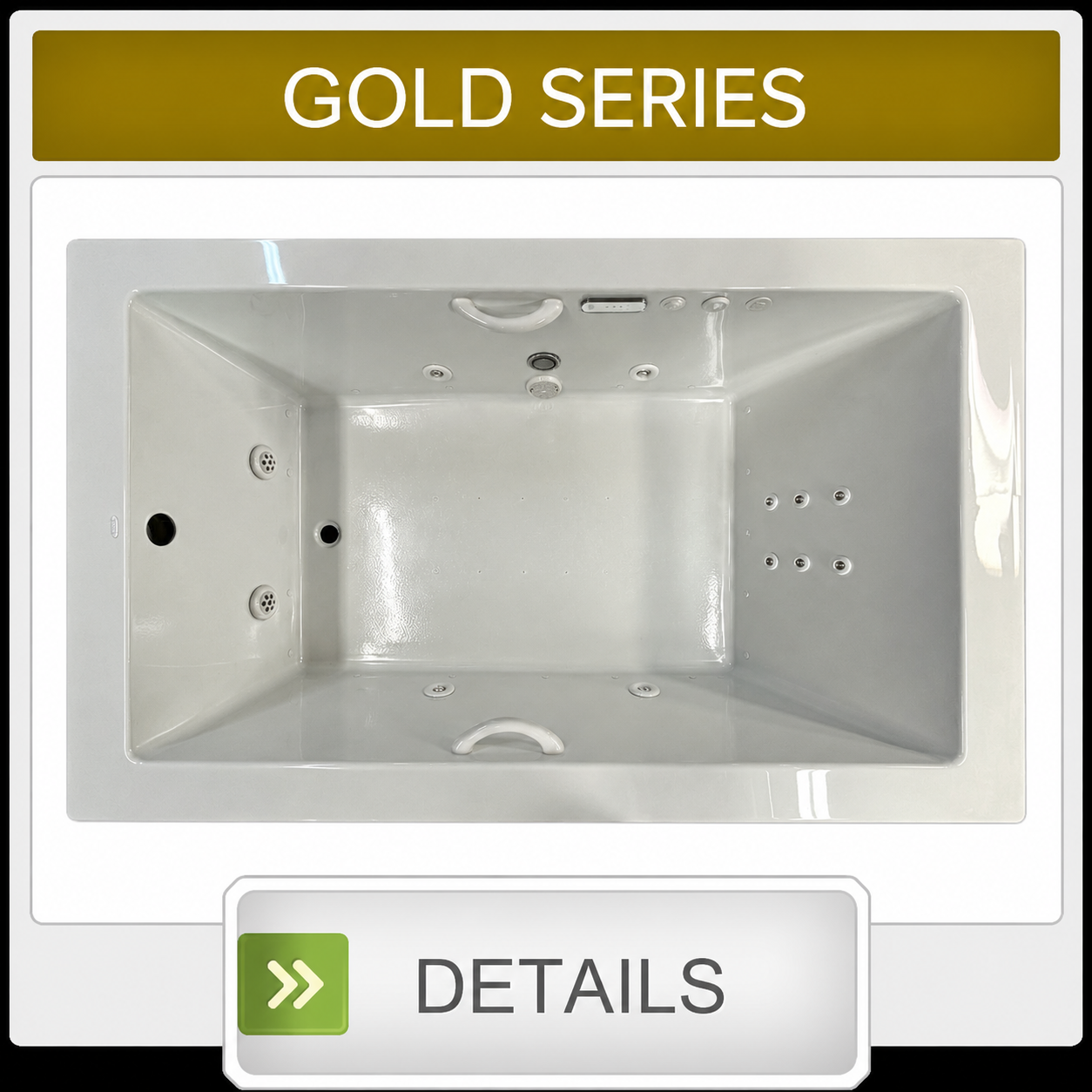 Gold Series Whirlpool Tub Details