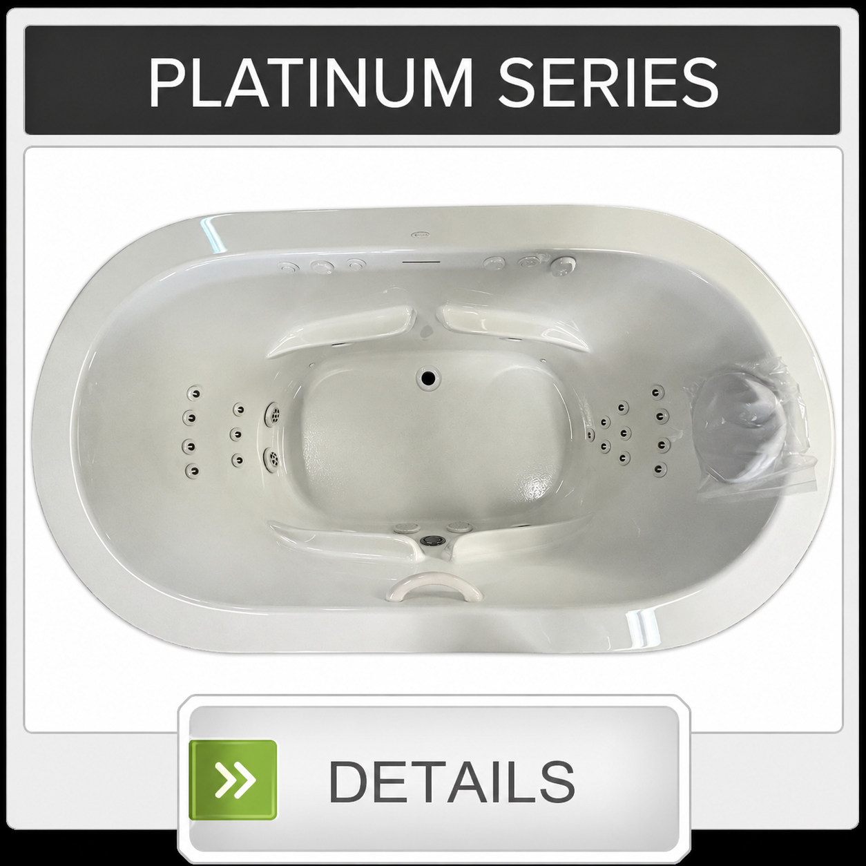 Platinum Series Whirlpool Tub Details