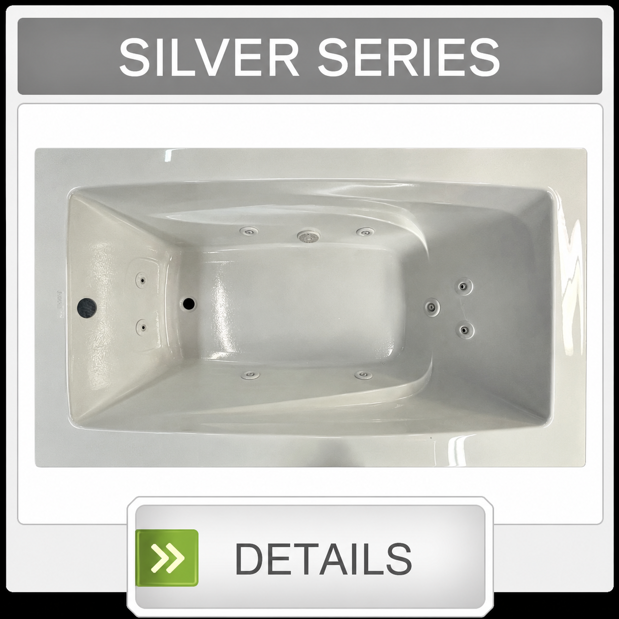 Silver Series Spa Tub Details
