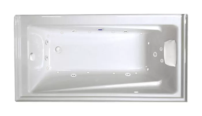 Contempra 6032 Right Hand 'Silver Series with' Whirlpool Air Massage and Hydro Massage Jets - Size: 60'' x 32'' x 20" - Jets: 21 Total Jets - Image 2