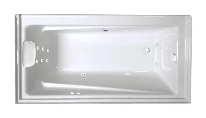 Contempra 6032 Left Hand 'Gold Series with' - Hydro Massage Jets - Size: 60'' x 32'' x 20" - Jets: 12 Water Jets - Image 2