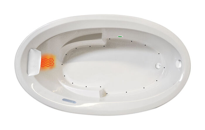 Eclipse 72" x 42" Gold Series Air Massage Bath