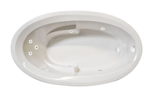 Eclipse 72" x 42" Silver Series Hydro Massage Bath