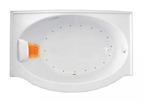 Escape 60" x 31" Right Hand Gold Series Air Massage Bath