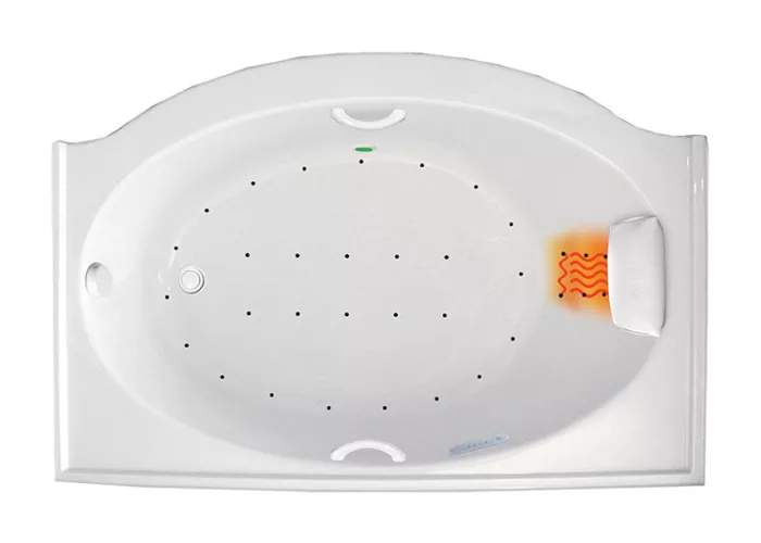 Escape 60" x 31" Left Hand Platinum Series Air Massage Bath