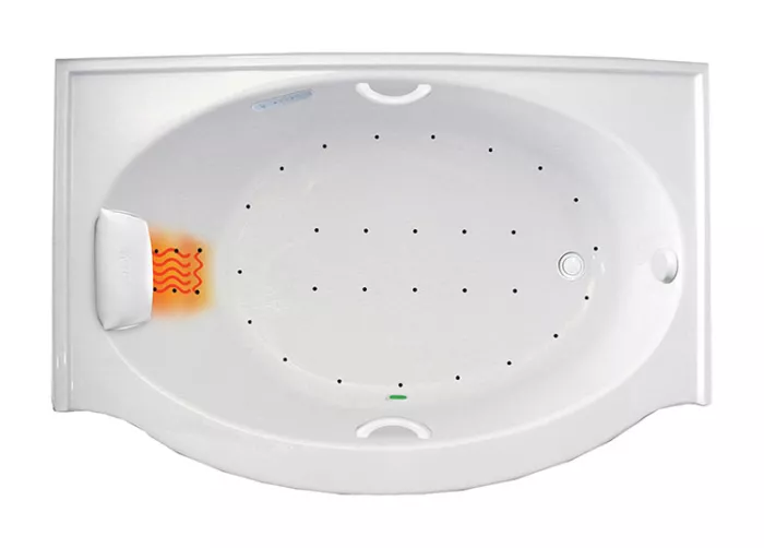 Escape 60" x 31" Right Hand Platinum Series Air Massage Bath