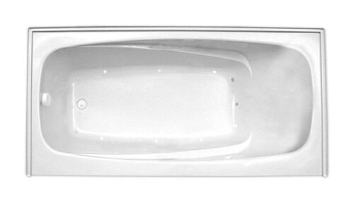 Escape 66" x 34" Left Hand Silver Series Air Massage Bath