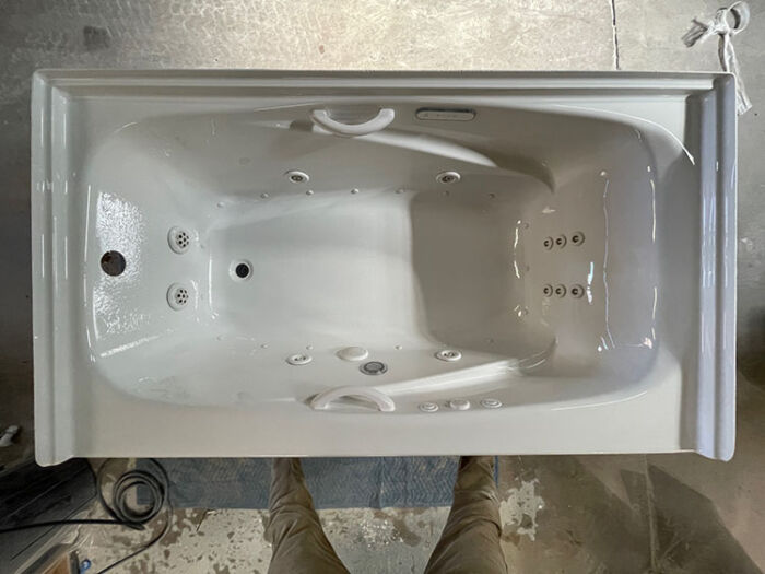 Escape 6034 Left Hand Gold Series with Hydro & Air Massage - Size: 60" x 34" x 22" - Jets: 30 Total Jets - Image 2