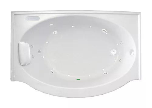 Escape 60" x 31" Right Hand Silver Series Hydro and Air Massage Bath