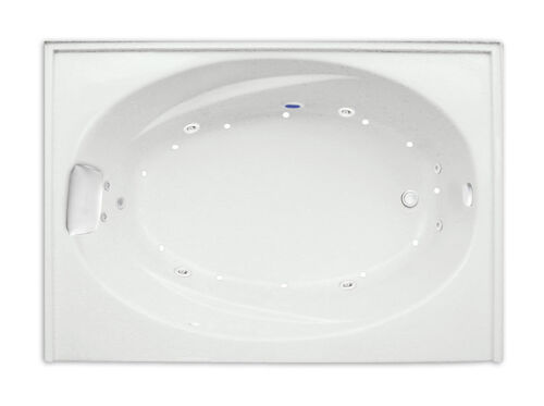 Escape 60" x 42" Right Hand Silver Series Hydro and Air Massage Bath