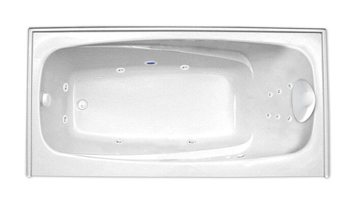 Escape 72" x 36" Left Hand Gold Series Hydro Massage Bath