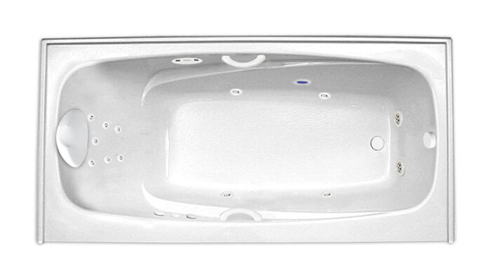 Escape 60" x 34" Right Hand Platinum Series Hydro Massage Bath