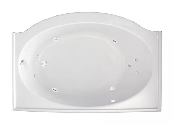 Escape 60" x 31" Left Hand Silver Series Hydro Massage Bath