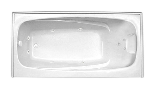 Escape 60" x 34" Left Hand Silver Series Hydro Massage Bath