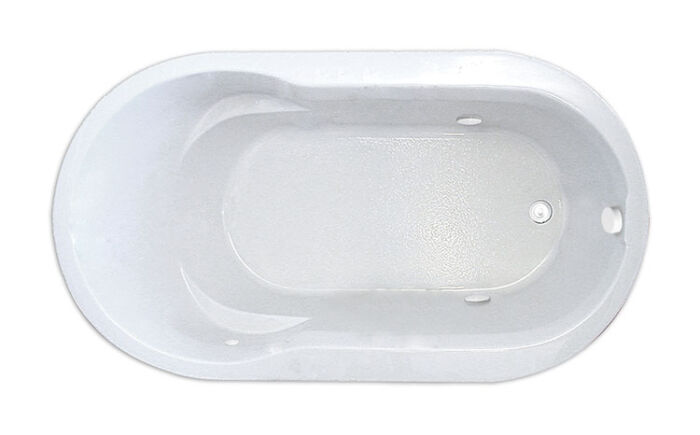 Haven 6636  Soothing Soak Series - Size: 66" x 36" x 21" - Jets: 2 Recirculation Ports
