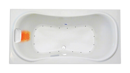 Heavenly 72" x 36" Gold Series Air Massage Bath