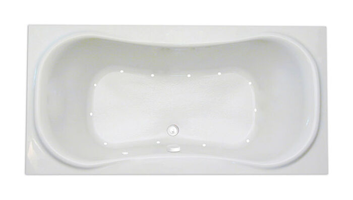 Heavenly 72" x 36" Silver Series Air Massage Bath