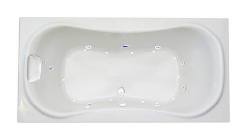 Heavenly 72" x 36" Silver Series Hydro and Air Massage Bath