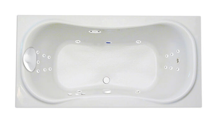 Heavenly 72" x 36" Platinum Series Hydro Massage Bath