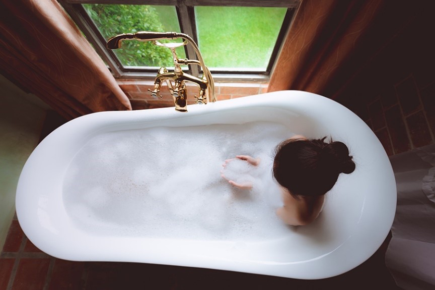 Bubble bath accessories to soak caregiver stress away - Seasons