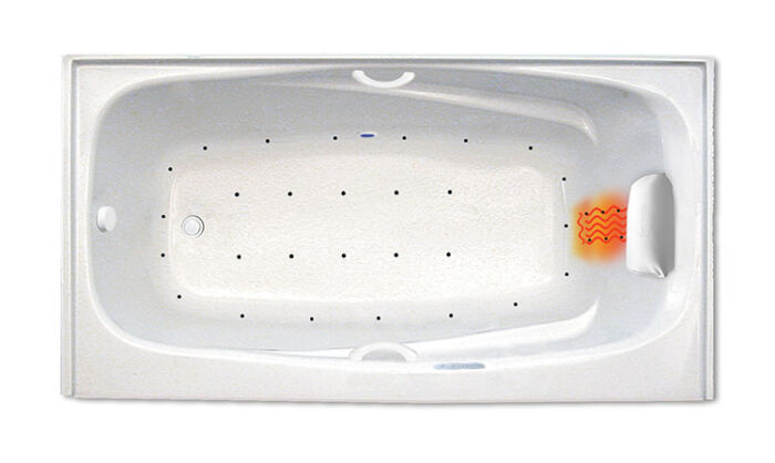 Mystique 7232 Left Hand Platinum Series with Air Massage - Size: 72" x 32" x 22" - Jets: 34 EZ Clean™ HTT Air Jets - Image 2
