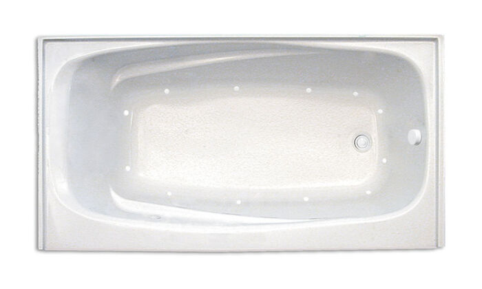 Mystique 6632 Right Hand Silver Series with Air Massage - Size: 66" x 32" x 22" - Jets: 12 Classic Air Jets on Sidewall - Image 2