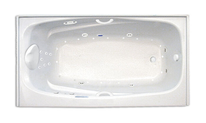 Mystique 6632 Right Hand Platinum Series with Hydro & Air Massage - Size: 66" x 32" x 22" - Jets: 33 Total Jets - Image 2