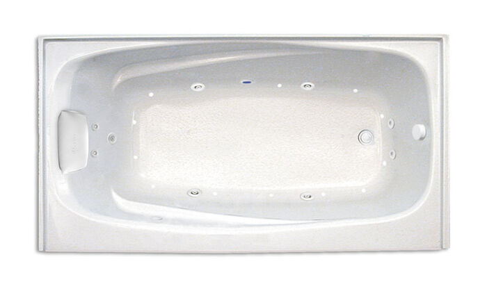 Mystique 6632 Right Hand Silver Series with Hydro & Air Massage - Size: 66" x 32" x 22" - Jets: 21 Total Jets - Image 2