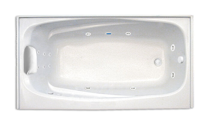 Mystique 6032 Right Hand Gold Series with Hydro Massage - Size: 60" x 32" x 22" - Jets: 12 Water Jets - Image 2