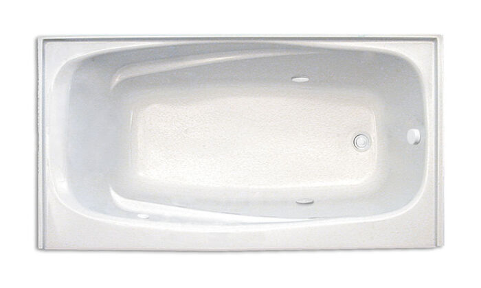 Mystique 6632 Right Hand  Soothing Soak Series - Size: 66" x 32" x 22" - Jets: 2 Recirculation Ports - Image 2