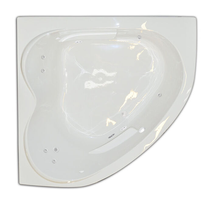 Paradise 6060 Silver Series with Hydro Massage - Size: 60" x 60" x 26" - Jets: 9 Water Jets