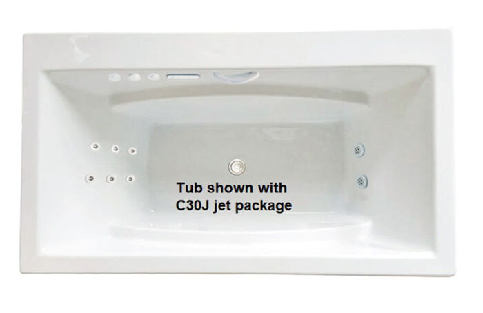 Reward 6636SD  Revive Heated Oxygen Series - Size: 66" x 36" x 25" - Jets: Oxygen Infused Hydro Therapy - Image 2