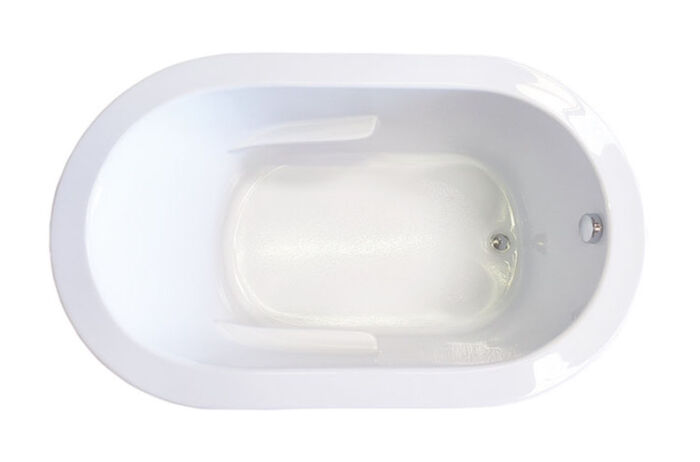 Rosabella 5936 Free Standing Soaker Tub Only - Size: 59 x 36" x 27" - Jets: EZ Clean™ Cast Acrylic - Image 2