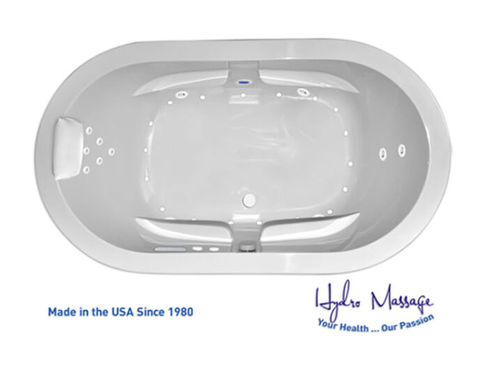 Rosabella 7242SD Free Standing 30 Jet Series with Hydro & Air Massage, w/ Access Panel - Size: 72" x 42" x 29" - Jets: 30 Total Jets - Image 2