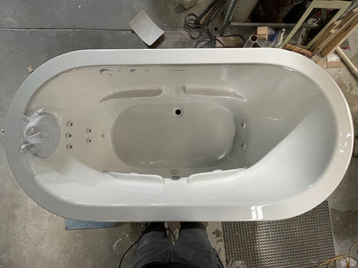 Rosabella 7236SD Free Standing 12 Jet Series with Hydro Massage, w/ Access Panel - Size: 72" x 36" x 28" - Jets: 12 Water Jets - Image 2