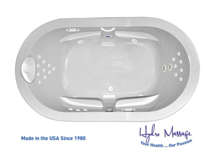 Rosabella 7242SD Free Standing 25 Jet Series with Hydro Massage, w/ Access Panel - Size: 72" x 42" x 29" - Jets: 25 Water Jets - Image 2