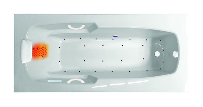 Serenity 8736 Platinum Series with Air Massage - Size: 87" x 36" x 21" - Jets: 34 EZ Clean™ HTT Air Jets - Image 2