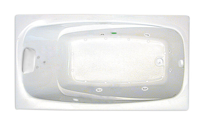 Serenity 6036 Silver Series with Hydro & Air Massage - Size: 60" x 36" x 22" - Jets: 21 Total Jets - Image 2