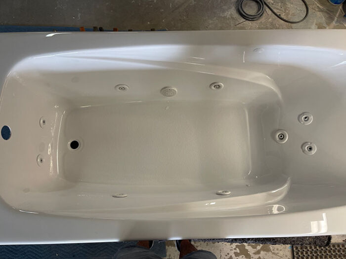 Serenity 7236 Silver Series with Hydro Massage - Size: 72" x 36" x 21" - Jets: 9 Water Jets - Image 3