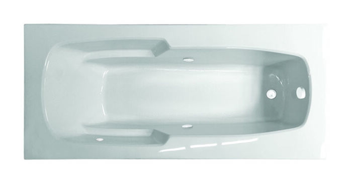 Serenity 8736  Soothing Soak Series - Size: 87" x 36" x 21" - Jets: 2 Recirculation Ports - Image 2