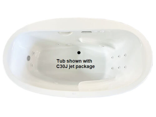 Sarah 66" x 36" 12 Jet Series Hydro Massage Bath