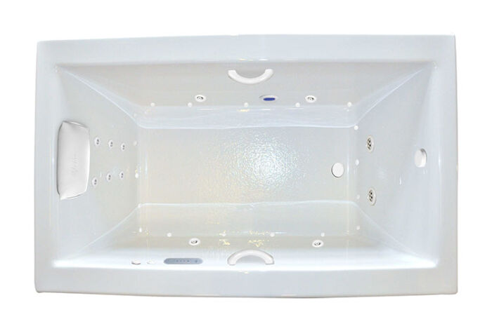 Zen 6648 Gold Series with Hydro & Air Massage - Size: 66" x 48" x 23" - Jets: 30 Total Jets - Image 2