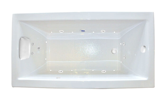 Zen 7232 Silver Series with Hydro & Air Massage - Size: 72" x 32" x 23" - Jets: 21 Total Jets - Image 2