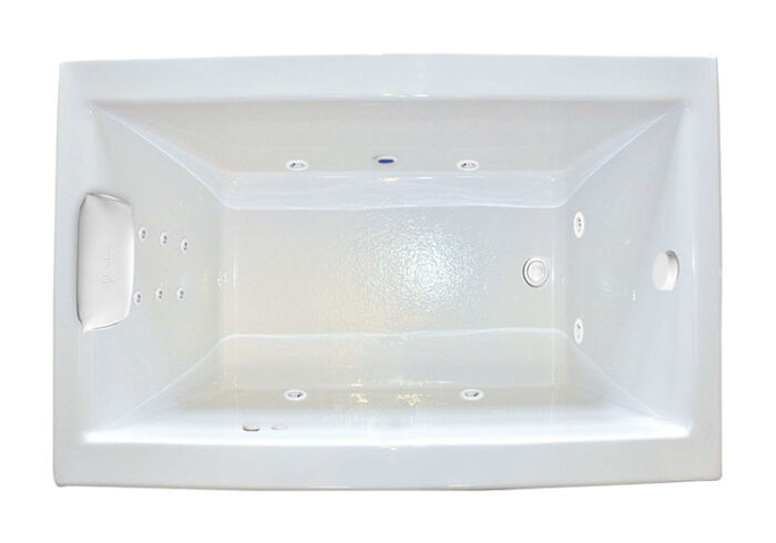 Zen 6648 Gold Series with Hydro Massage - Size: 66" x 48" x 23" - Jets: 12 Water Jets - Image 2
