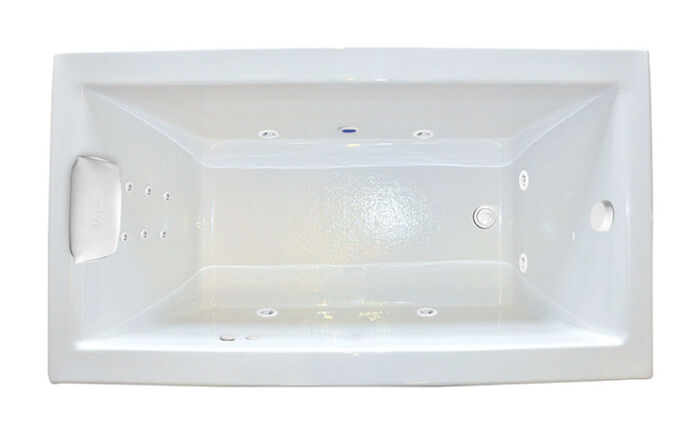 Zen 7242 Gold Series with Hydro Massage - Size: 72" x 42" x 23" - Jets: 12 Water Jets - Image 2