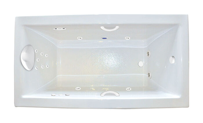Zen 6036 Platinum Series with Hydro Massage - Size: 60" x 36" x 23" - Jets: 15 Water Jets - Image 2