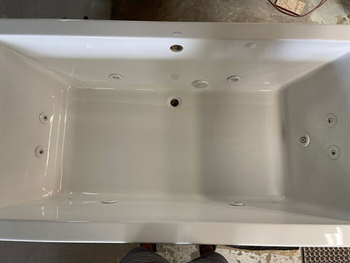 Zen 7236SD Silver Series with Hydro Massage - Size: 72" x 36" x 23" - Jets: 9 Water Jets - Image 2