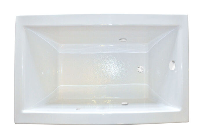 Zen 6648 Soothing Soak Series - Size: 66" x 48" x 23" - Jets: 2 Recirculation Ports - Image 2