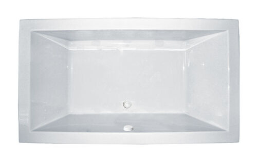 Zen 66" x 32" Side Drain Soaker Tub Only