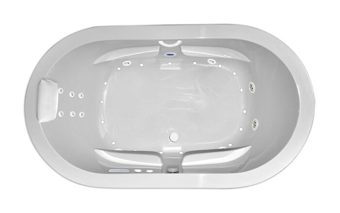 Zen Oval 7236SD Gold Series with Hydro & Air Massage - Size: 72" x 36" x 23" - Jets: 30 Total Jets - Image 2